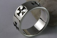 Templari croce anello - croce,