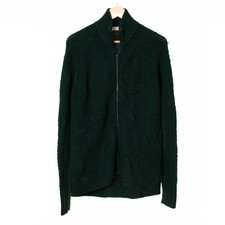 Cardigan ETRO uomo verde 100% lana taglia M 11688