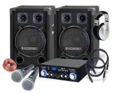 Set Coppia Casse Amplificate