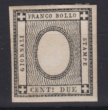 Sardegna 1861 per stampati - sardegna,