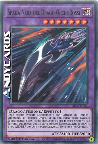Spada nera del drago - drago, occhi