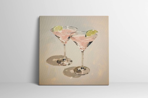 Martini art poster - martini, arte