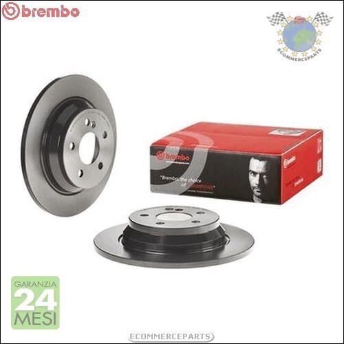 Kit coppia dischi freno brembo - dischi,