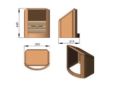 TermaTech Interni in Vermiculite a TT20 TT21 Set di scamolini 09-840