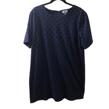 Vecchio abito a pois navy