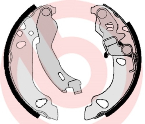 Kit ganasce freno brembo 23 - kit,