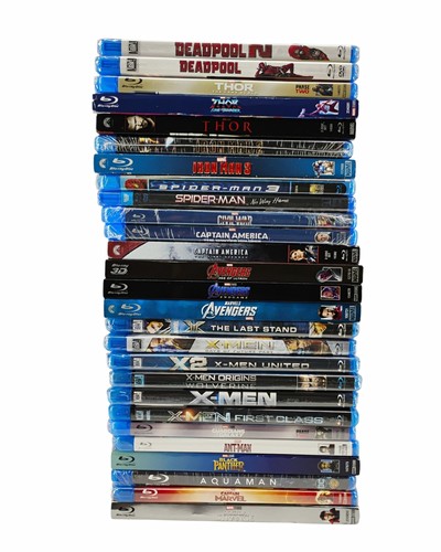 Blu ray lot marvel - of, dc