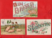 MAIALINI 5 BELLISSIME CARTOLINE PRIMI 900-vedi foto