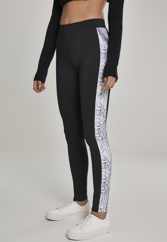 Leggings donna fantasia righe