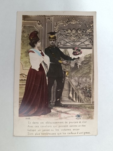 Cartolina 1913 rarità - cartolina:, tres