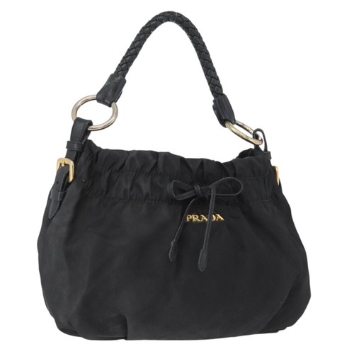 Borsa mano prada nylon - a, nero