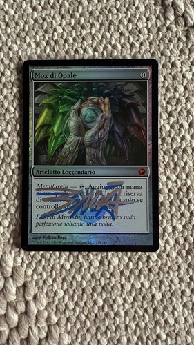 Mox opale doble - , signed