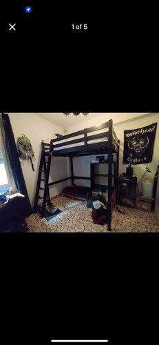 Letto soppalco ikea - letto,