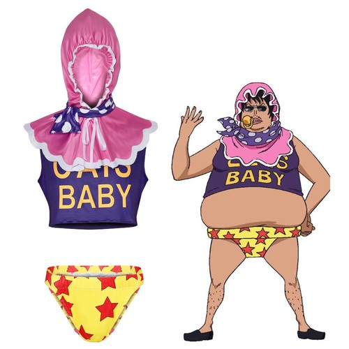 Cosplay one piece senor - cosplay, rosa