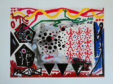 A. R. Penck - Evento a N.Y. 2, offset colore