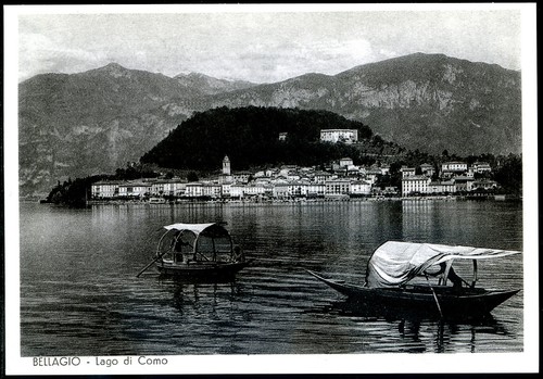 Cartolina bellagio lago di - -,