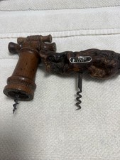 Cavatappi a Vite Apribottiglie Corkscrew Tire Bouchon in legno Perlino Asti