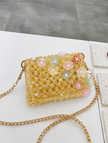 Mini borsa gialla tracolla - mini,
