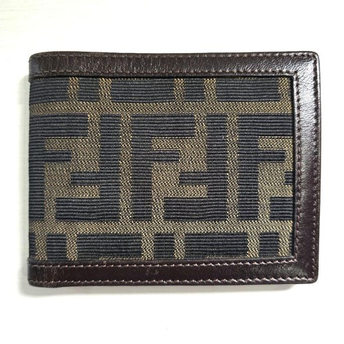 Portafoglio fendi zucca bifold - portafoglio,