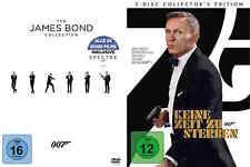 James Bond 007 Collection 2016 + Keine Zeit zu sterben - Set # 26-DVD-NEU