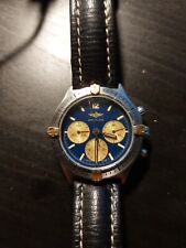 Cronografo vintage Breitling Callisto - ref 80520 - vintage 1988 - acciaio e oro