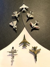 Micro Machines Galoob Military Jets Aerei 8x Aerei Vintage anni 80 Matchbox