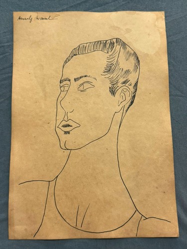 Andy warhol quadro disegno - disegno, su