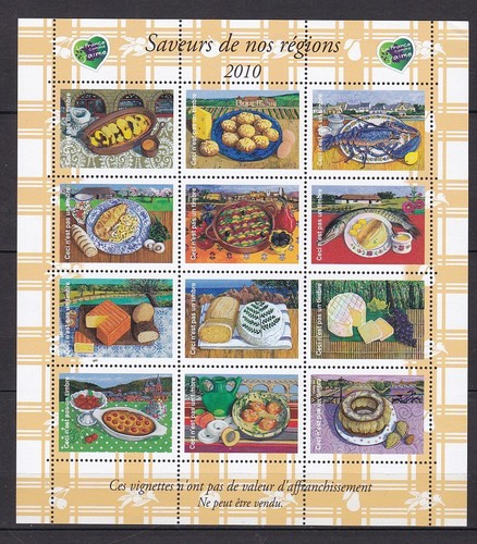 Timbres vignettes 2010 - timbres,