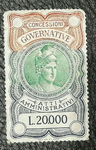 Concessioni governative atti - governative,