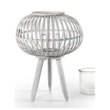 LANTERNA TONDA PORTACANDELA IN