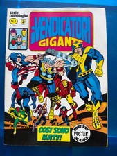 I VENDICATORI GIGANTE #1 Editoriale Corno CON POSTER molto buono*