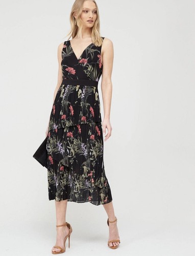Abito midi floreale ted - abito,
