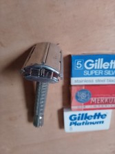 Rasoio di sicurezza Gillette Super Speed England (Usato) Più  Lamette Vintage 