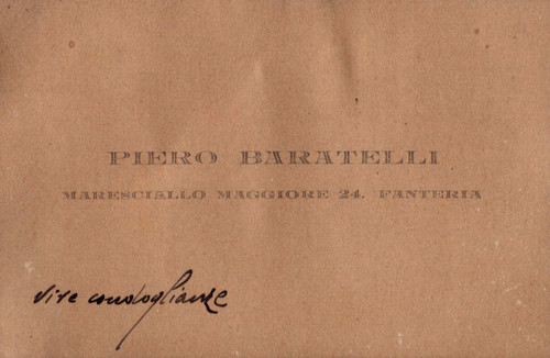 Anni 40 biglietto da - -,