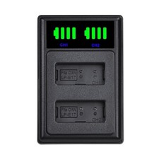 LP E17 LP-E17 LCD doppia