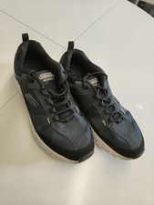 Skechers Oak Neri Blu Navy - Uomo Scarpe Sneakers Casual