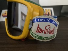 VINTAGE  BARUFFALDI WORLD CHAMPION Ski  MX GOGGLES BELL, Motocross De Coster