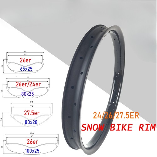 Cerchio carbonio fat bike