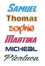 Custom Name - Vinyl Sticker