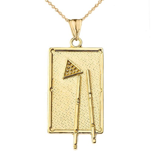 Collana con ciondolo oro