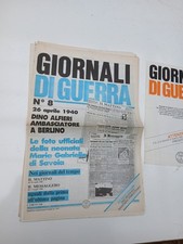 Giornali di guerra ristampa n