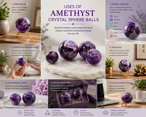Sfera ametista naturale non - sfera,
