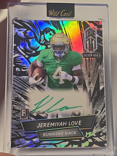 Jeremiyah love 2026 wild card - love,