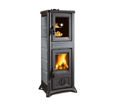 STUFA A LEGNA NORDICA GEMMA FORNO 5.0 PIETRA - NATURALE