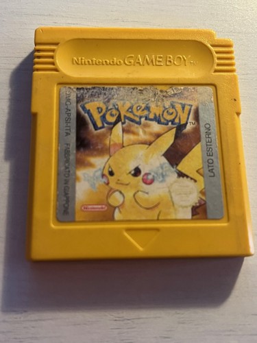 Pokémon giallo nintendo - giallo,
