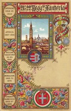 0451) BRIGATA VERONA, 21 E 22 REGGIMENTO FANTERIA VIAGGIATA