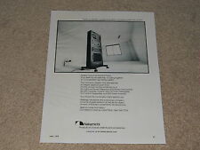 Nakamichi System One Ad, 1978