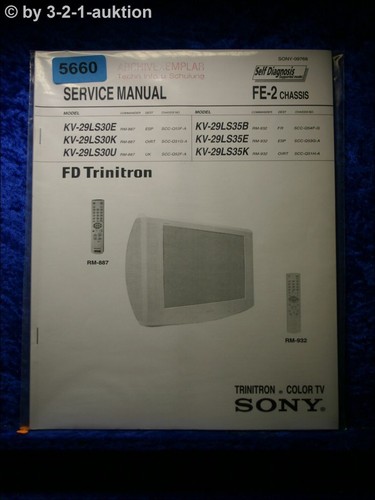 Sony service manual - sony,