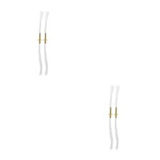 4 pezzi lega per lampade ad olio tubi stoppino lampada a cherosene bruciatore di ricambio tubi stoppino