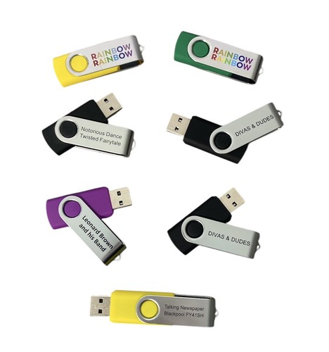 100x chiavetta usb - chiavetta, twist